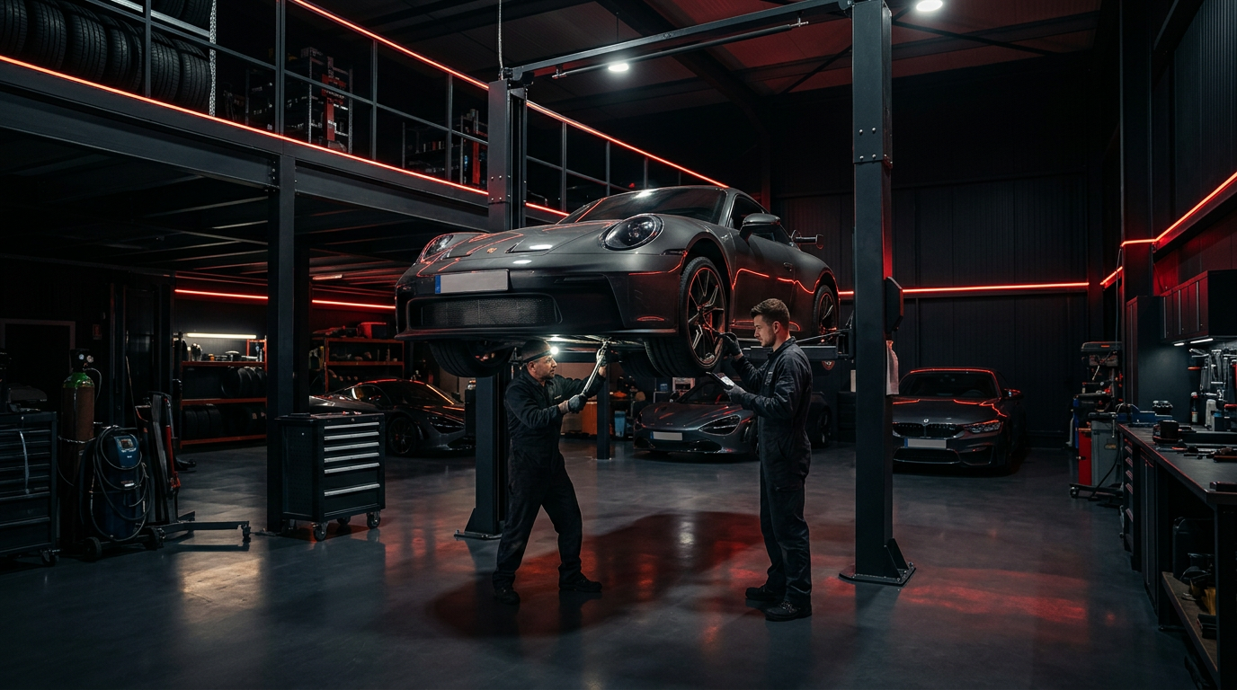 Interior de taller MATTER