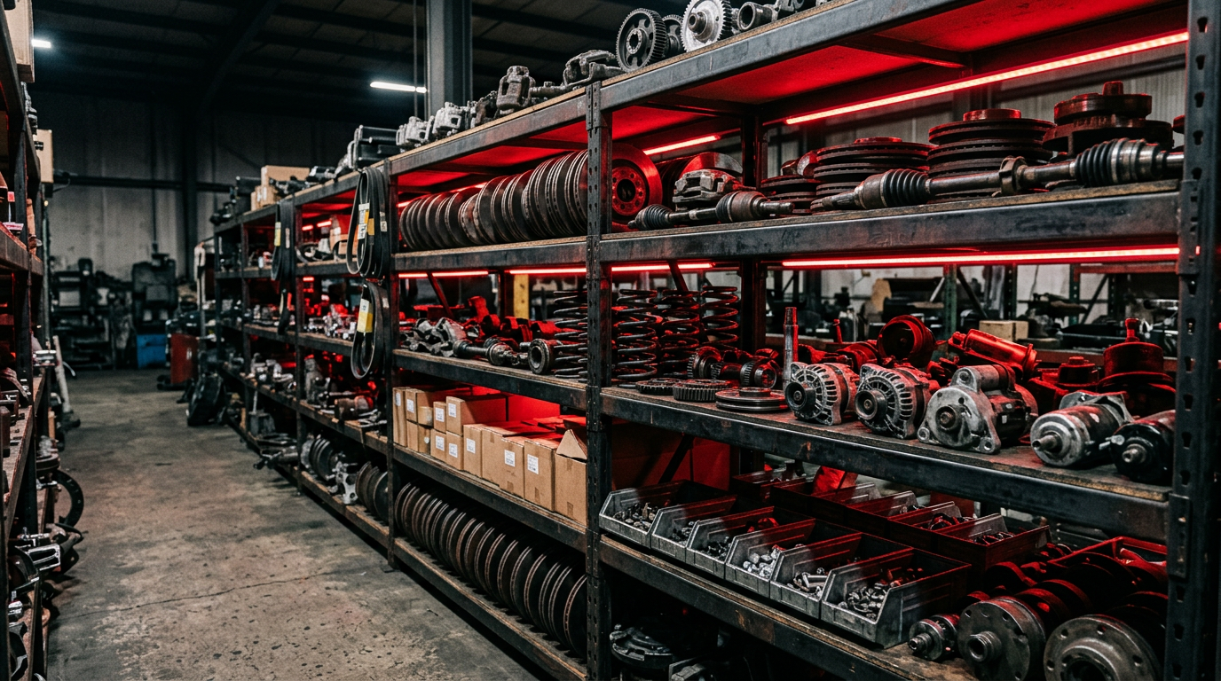 Almacén de refacciones MATTER